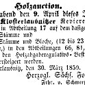 1859-03-30 Kl Holzauktion